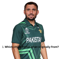 Which city is Zaman Khan originally from?